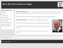 Tablet Screenshot of burchills.info